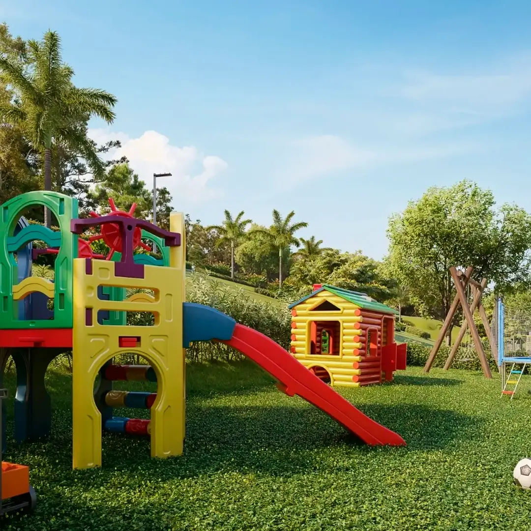 Perspectiva ilustrada do playground